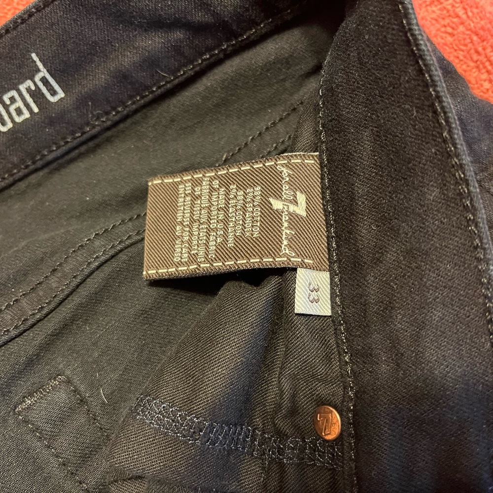 7 For All Mankind Standard Fit Denim, 33 - Picture 8 of 9